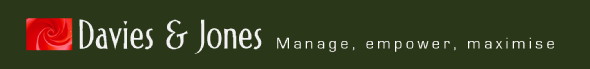 Davies and Jones - manage, empower, maximise